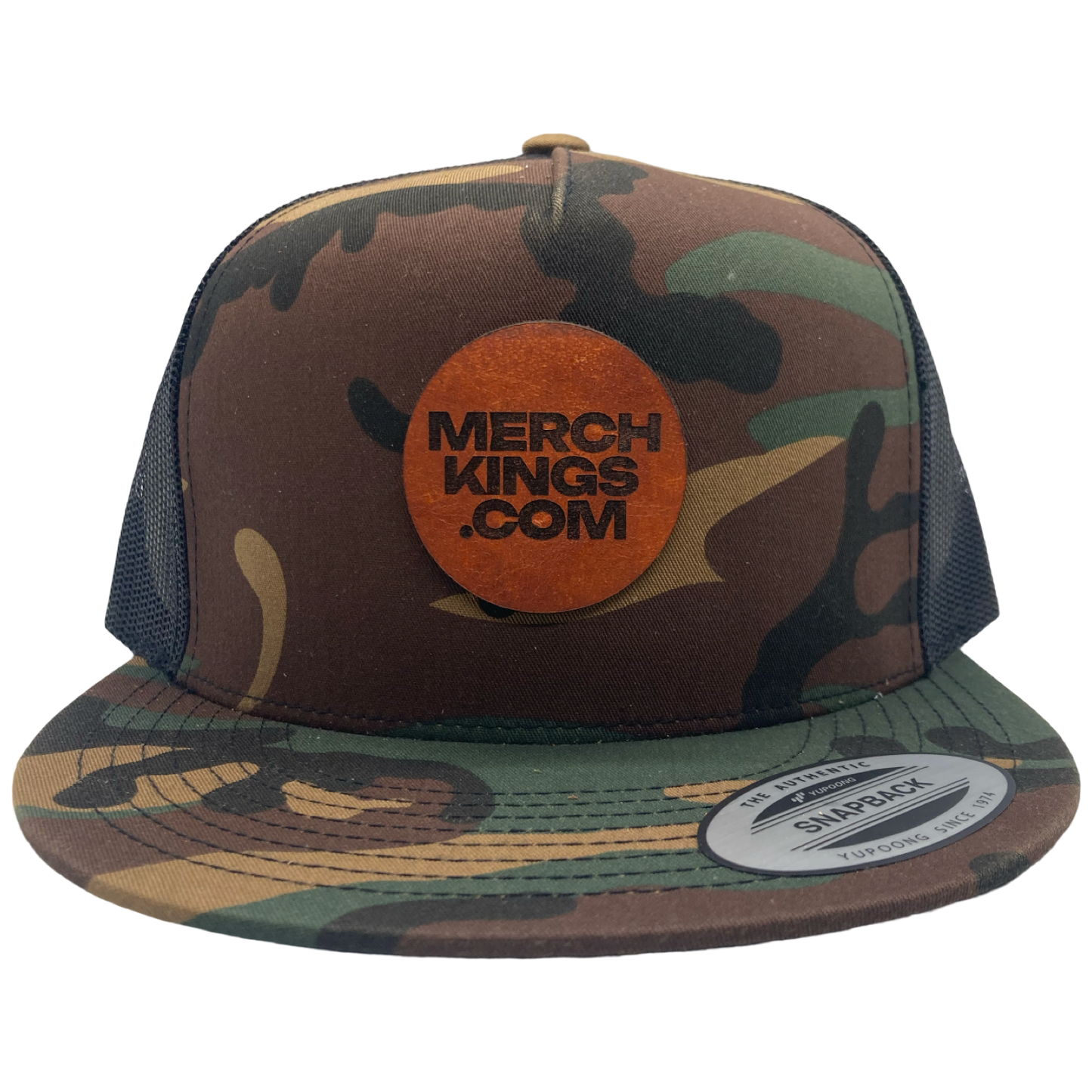 12 Leather Patch Hats