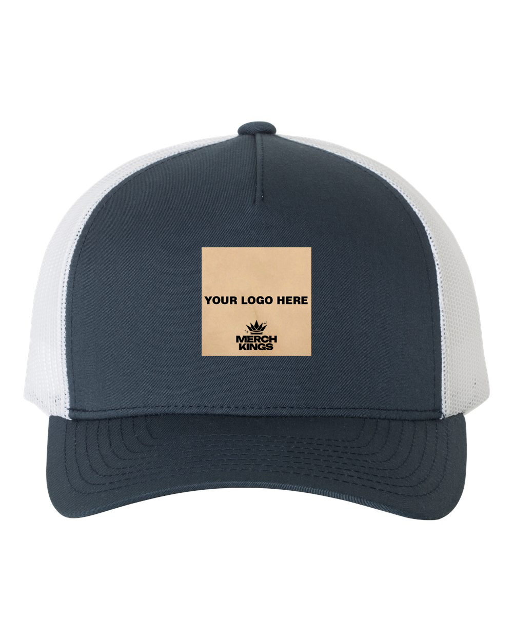 12 Leather Patch Hats