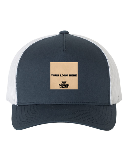 12 Leather Patch Hats